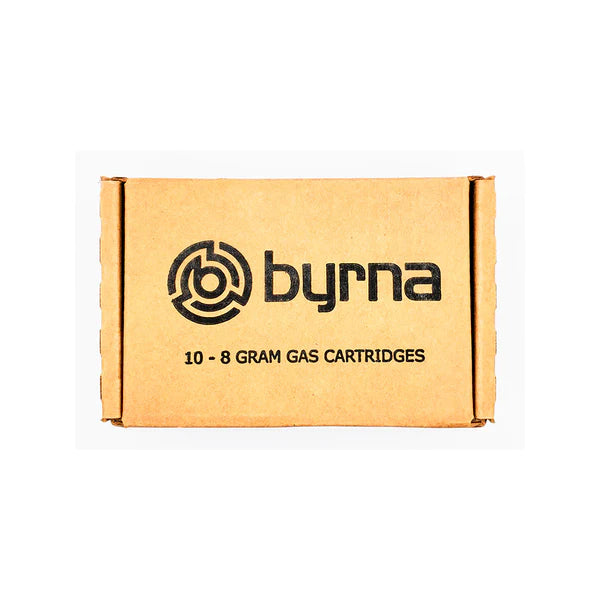 BYRNA 8 GRAM CO2 CARTRIDGES + OILER CARTRIDGE